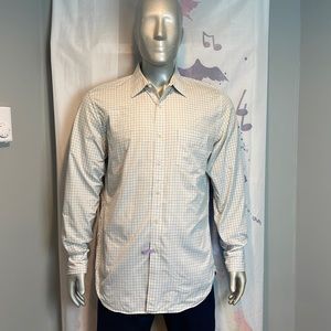 J. Crew Haberdashery Shirting 100% Cotton 80's 2-Ply Size L 16-16 1/2